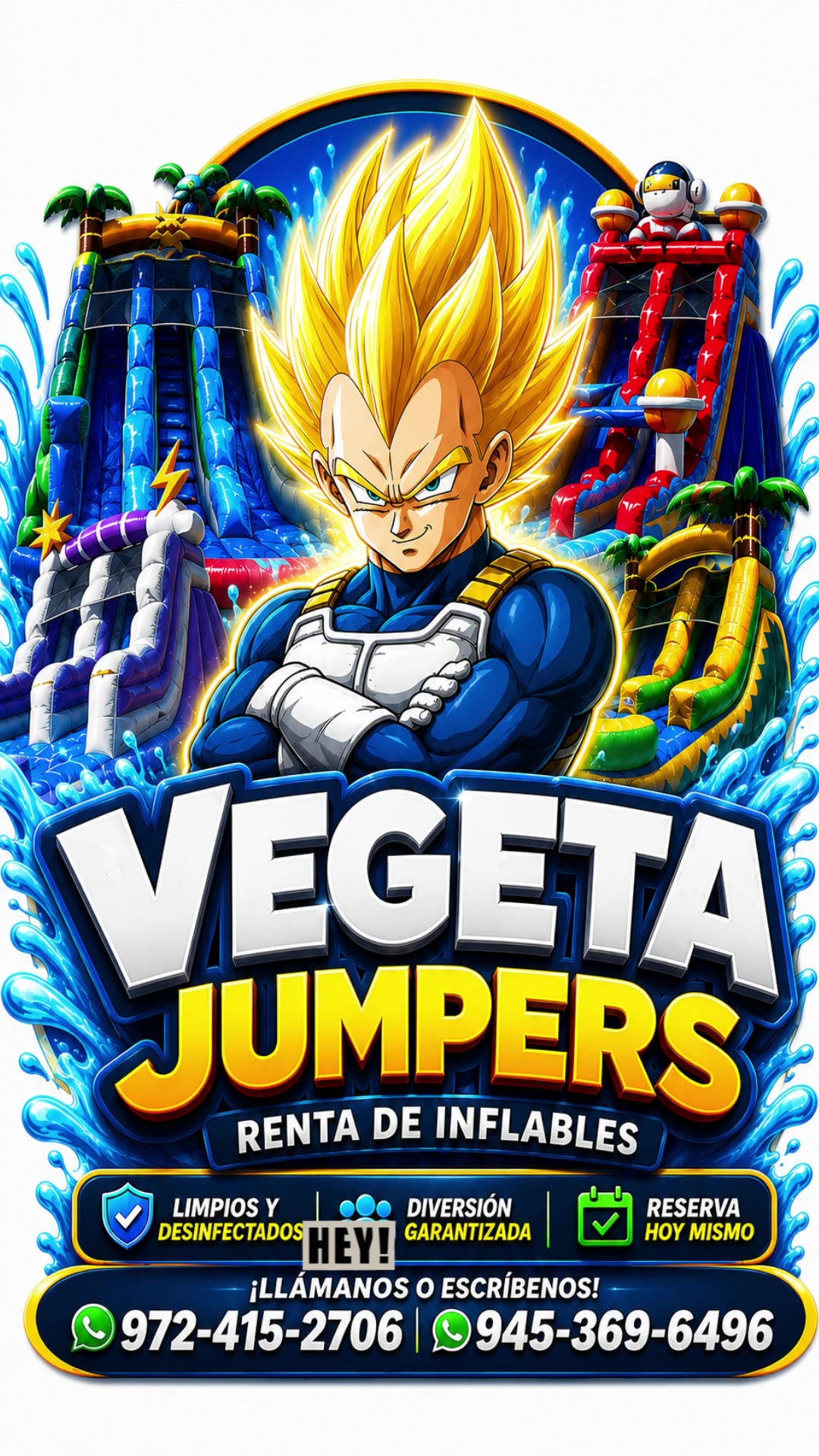 Vegeta Jumpers promo example